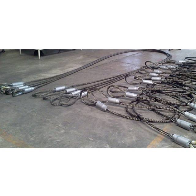 Eslingas de cable de acero